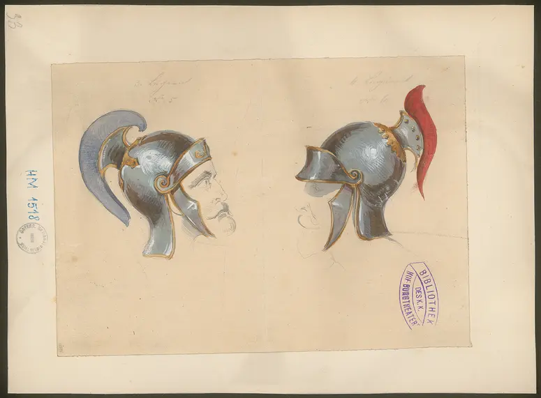 Julius Cäsar, Originaltitel: The Tragedy of Julius Caesar, Titel der Serie: Figurinen des k.k. Hof-Burgtheaters