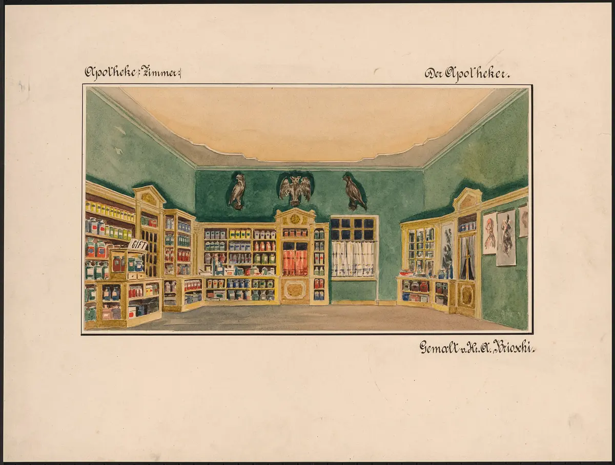 Der Apotheker, Originaltitel: Lo speziale