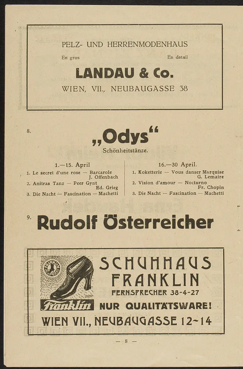 Theater und Kabarett Hölle, Der Herr Hofschauspieler