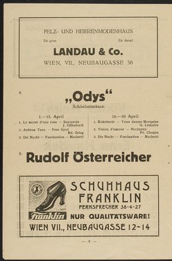 Theater und Kabarett Hölle, Der Herr Hofschauspieler