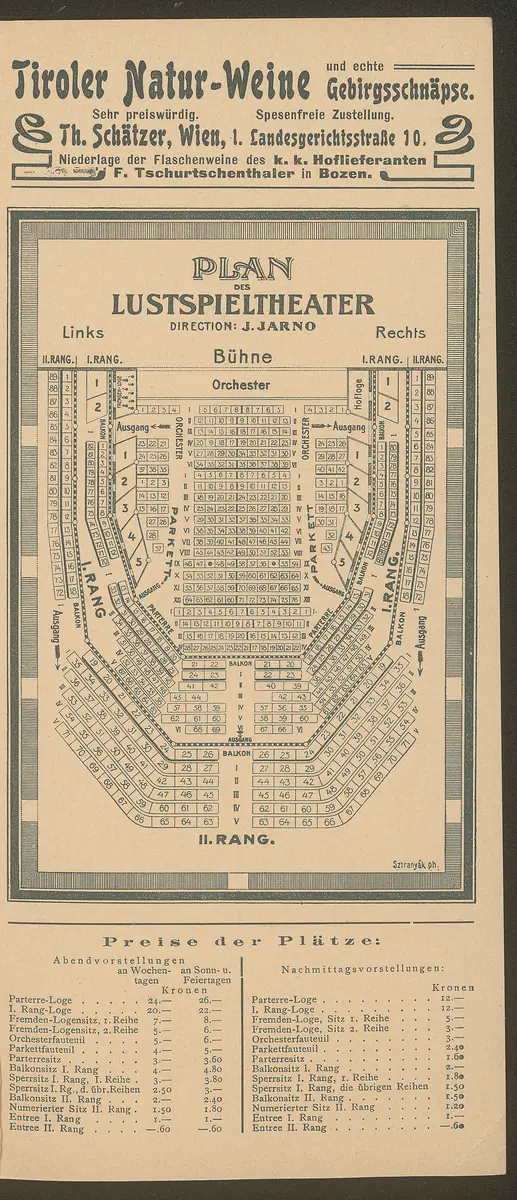 Immer modern, Nouveau Jeu, Das Mädchen von Rouen (Im Lustspieltheater), Schöne Seelen (Im Lustspieltheater)