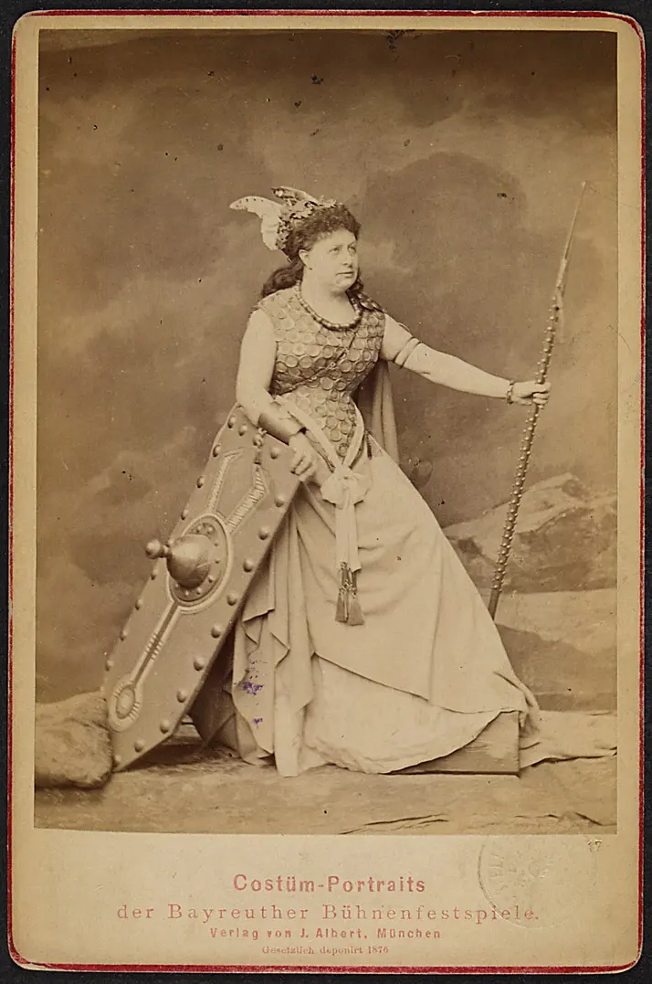 Johanna Jachmann-Wagner, Verweis auf Stücktitel: Walküre