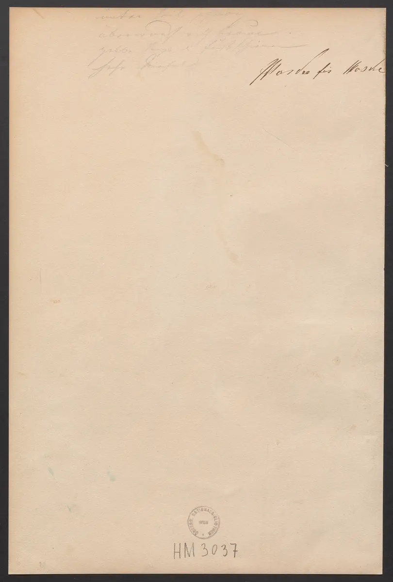 Gustav Wasa, oder Maske für Maske, Titel der Serie: Figurinen des k.k. Hof-Burgtheaters