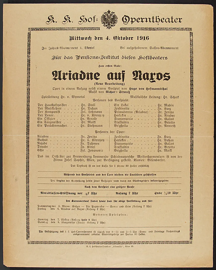 Ariadne auf Naxos