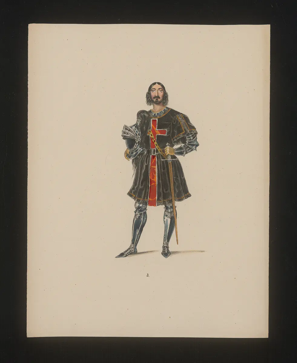 Il Templario, Titel der Serie: Neue Costume-Sammlung verschiedener Zeiten und Nationen