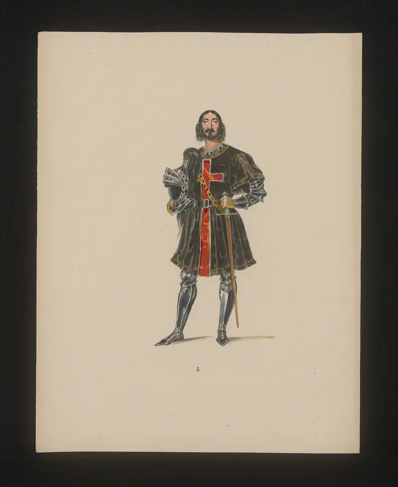 Il Templario, Titel der Serie: Neue Costume-Sammlung verschiedener Zeiten und Nationen