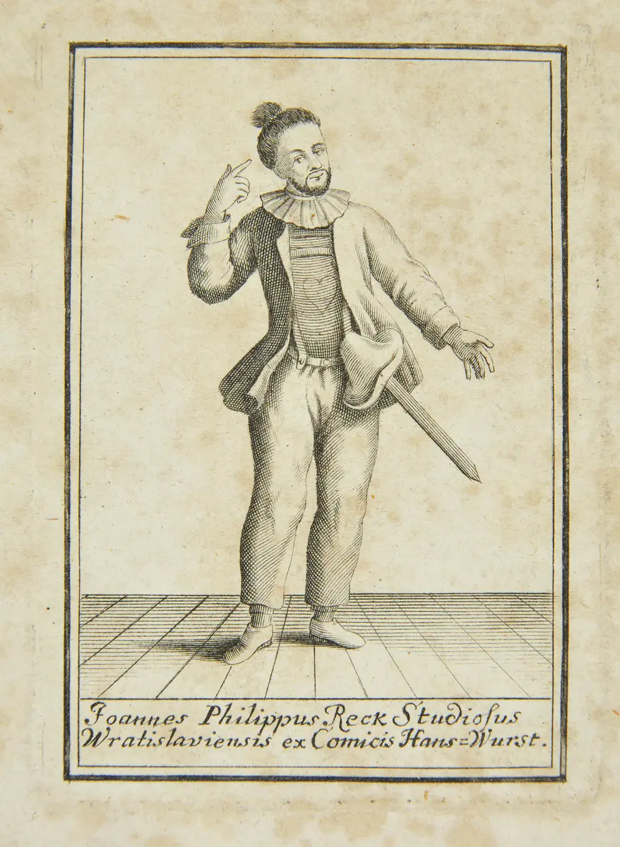 Johann Philipp Reck, Suchtitel: Hanswurst