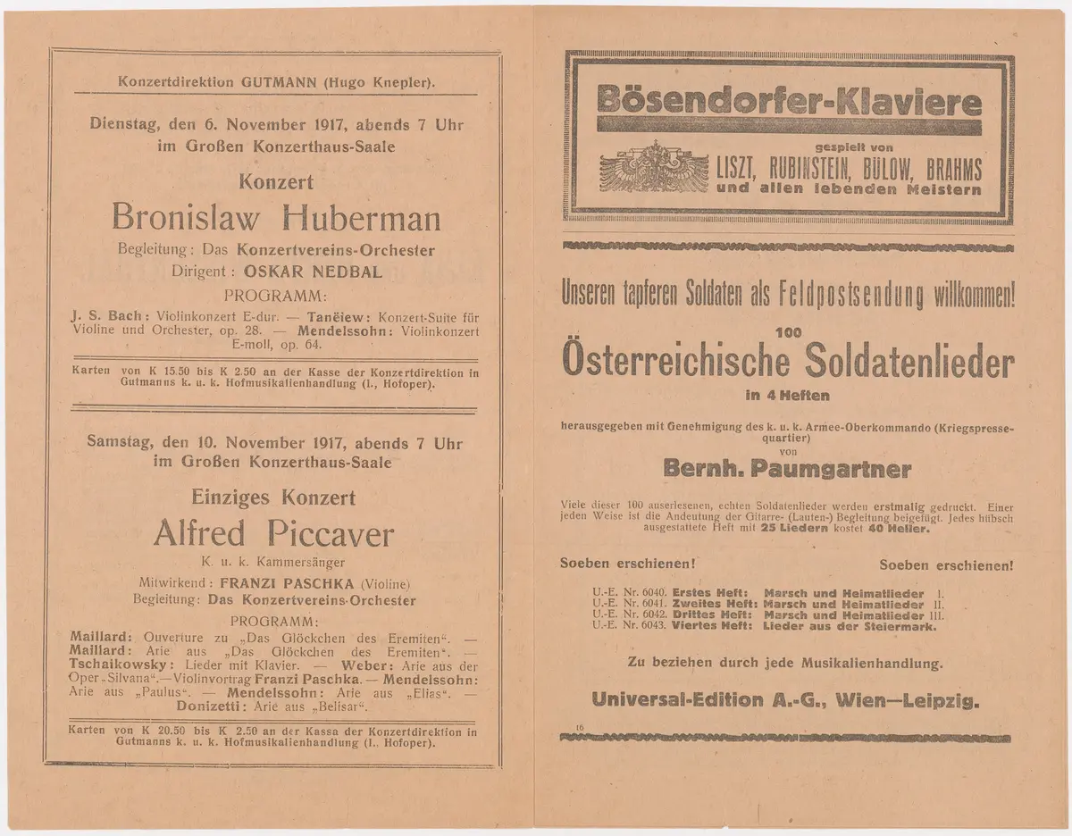 Tanzabend Elsa und Berta Wiesenthal