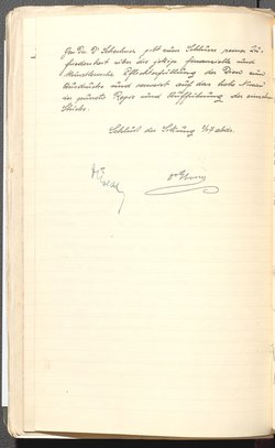 Protokolle der Ausschusssitzungen des Vereines des Deutschen Volkstheaters in Wien