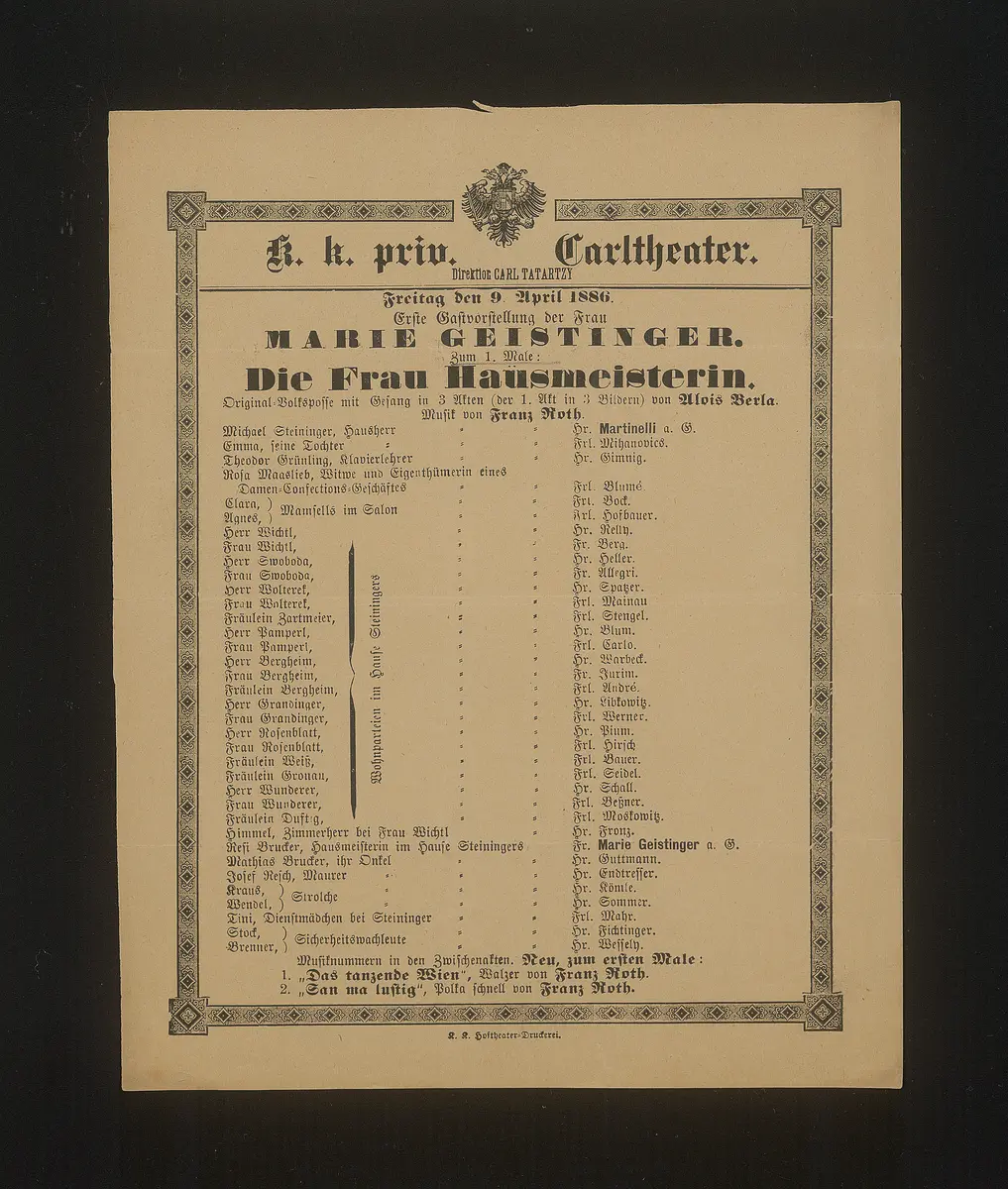 Die Frau Hausmeisterin