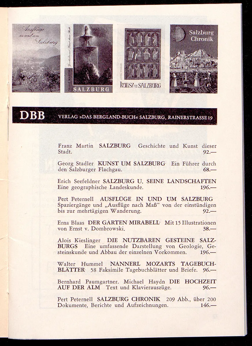 Salzburger Festspiele 1964, Titel in Vorlageform: Salzburgo Festival 1964, Verweis auf Stücktitel: Cosi fan tutte, Verweis auf Stücktitel: Figaros Hochzeit, Verweis auf Stücktitel: Lucio Silla, Verweis auf Stücktitel: Die Zauberflöte, Verweis auf Stücktitel: Ariadne auf Naxos, Verweis auf Stücktitel: Elektra, Verweis auf Stücktitel: Der Rosenkavalier, Verweis auf Stücktitel: Macbeth, Verweis auf Stücktitel: Jedermann, Verweis auf Stücktitel: Faust, Verweis auf Stücktitel: Die lustigen Weiber von Windsor