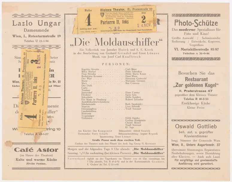 Die Moldauschiffer
