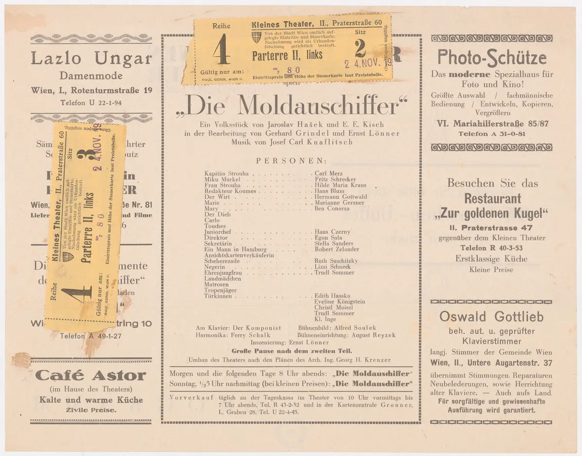 Die Moldauschiffer