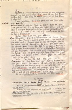 Klein Dorrit. Lustspiel in drei Akten