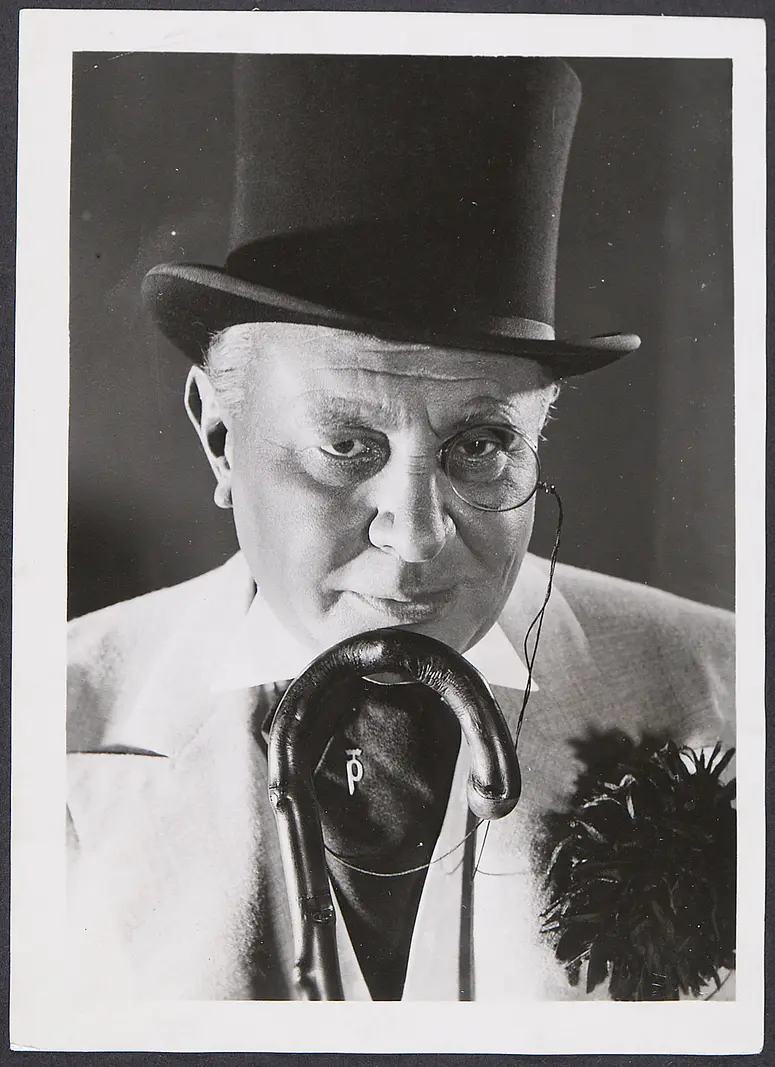 Emil Jannings, Verweis auf Stücktitel: König Pausole
