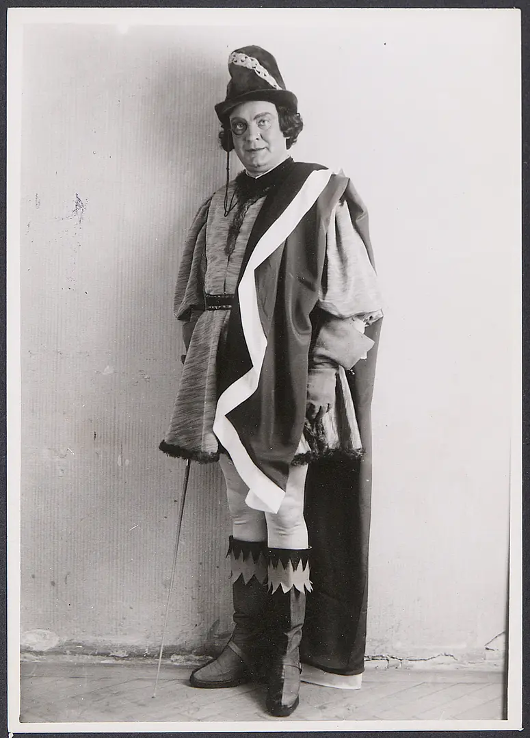 Hermann Gallos, Verweis auf Stücktitel: Boccaccio