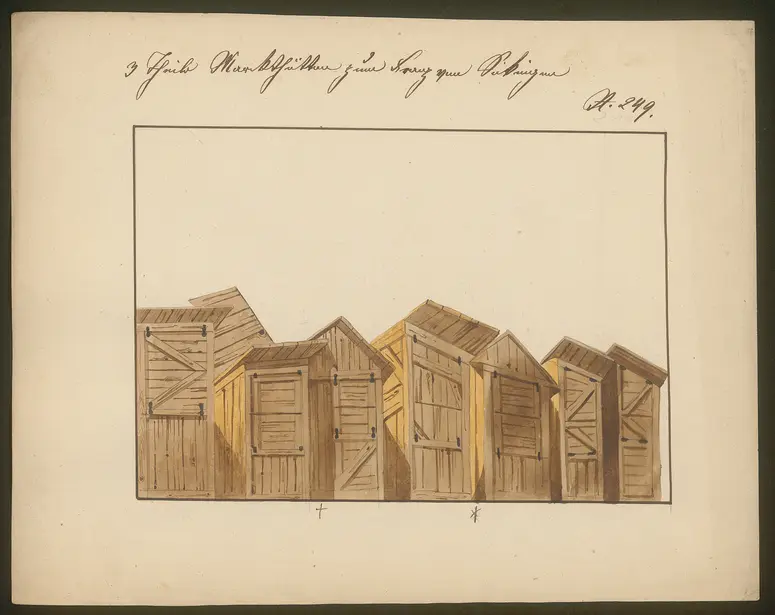 Franz von Sickingen, Titel der Serie: Dekorationsfundus der Hoftheater (Altbestand aus der ersten Hälfte des 19. Jh.)