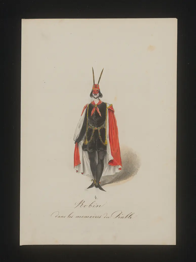 Les memoires du Diable, Titel der Serie: Neue Costume-Sammlung verschiedener Zeiten und Nationen