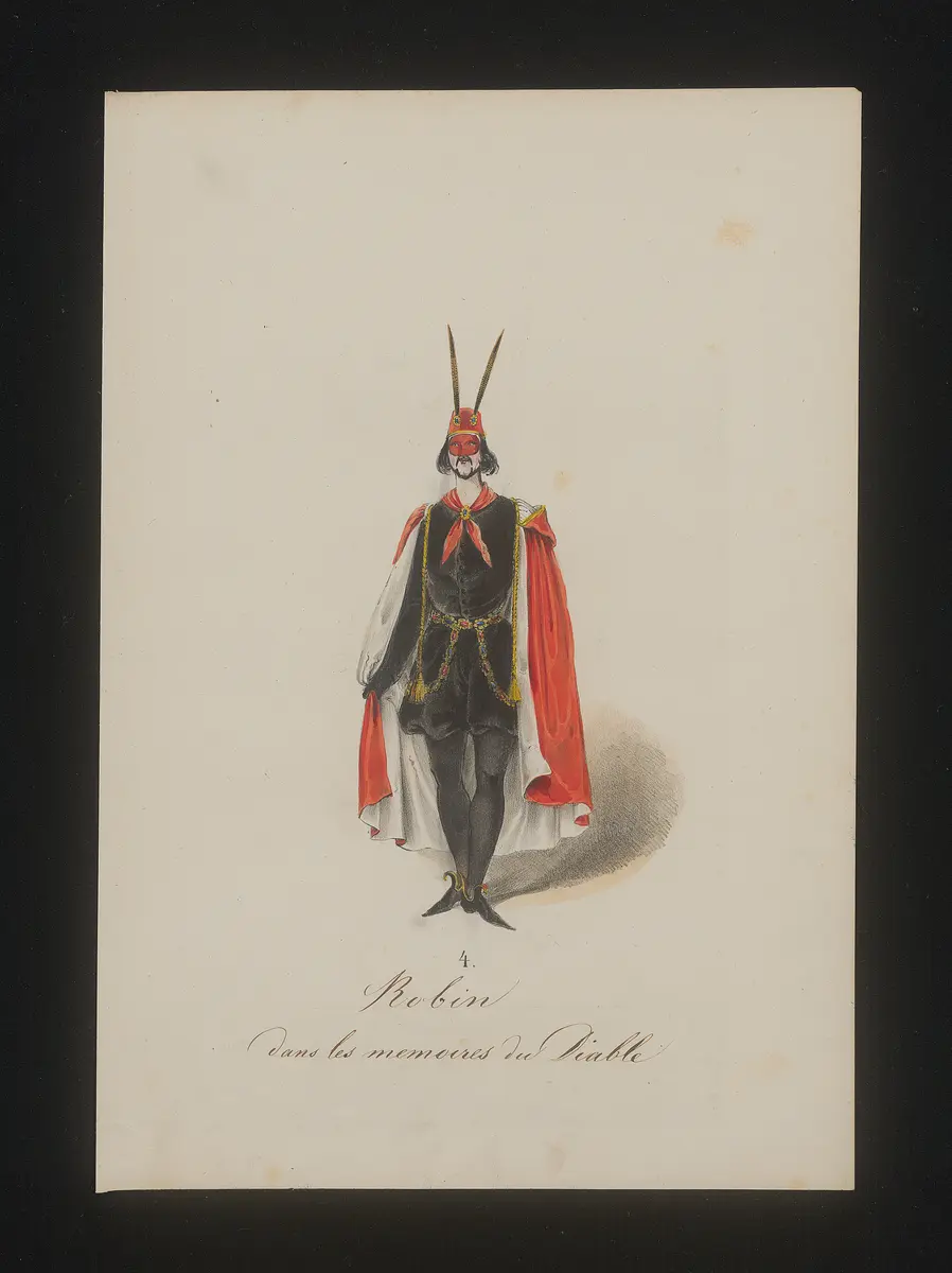 Les memoires du Diable, Titel der Serie: Neue Costume-Sammlung verschiedener Zeiten und Nationen