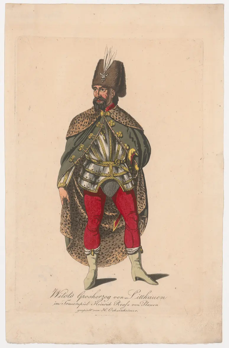 Ferdinand Ochsenheimer, Verweis auf Stücktitel: Heinrich Reuß von Plauen