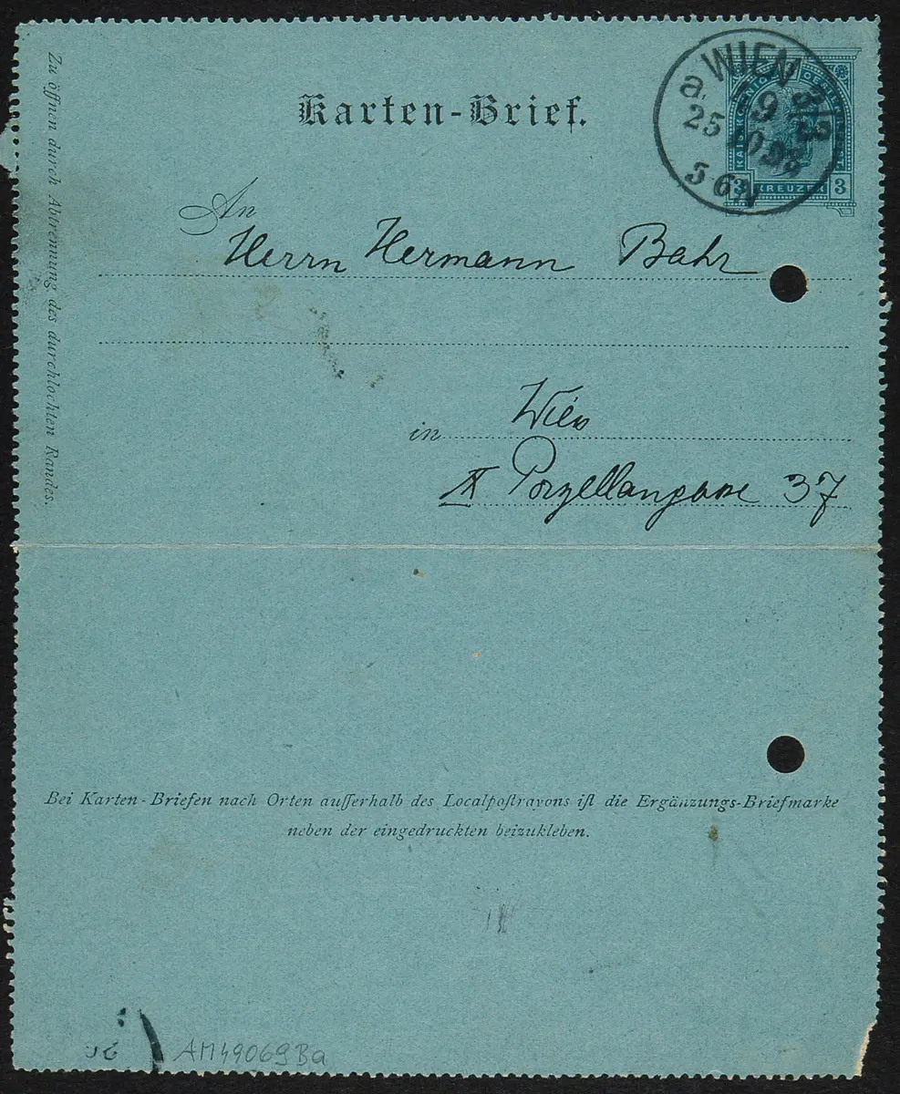 Kartenbrief
