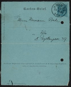 Kartenbrief