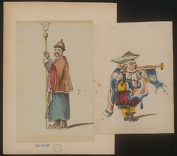 Der Liebe Wahn und Wahrheit, Titel der Serie: Figurinen des k.k. Hof-Burgtheaters