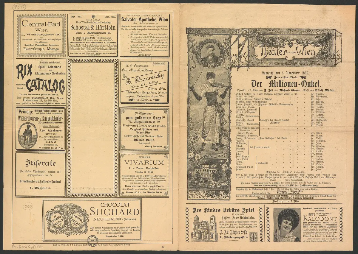 Der Millionen-Onkel, Alternativtitel: Der Millionenonkel