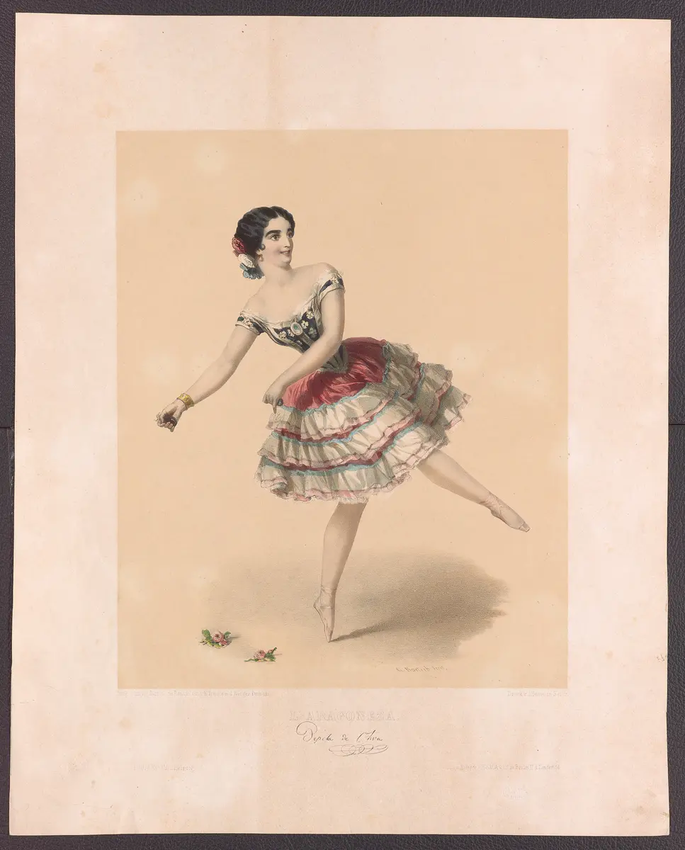 Pepita de Oliva, Verweis auf Stücktitel: L'Aragoneza