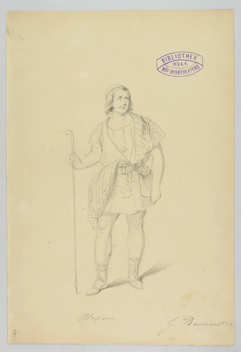 Ein Wintermärchen, Originaltitel: The Winter's Tale, Titel der Serie: Figurinen des k.k. Hof-Burgtheaters