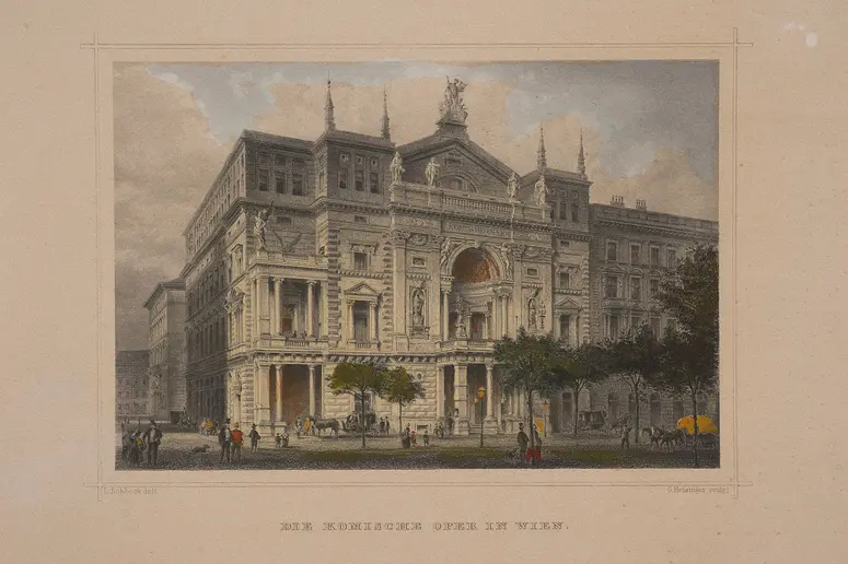 Wien, Komische Oper, Alternativtitel: Wien, Ringtheater, Titel in Vorlageform: Die Komische Oper in Wien
