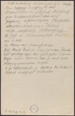Briefentwurf