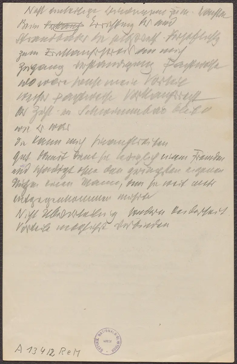 Briefentwurf
