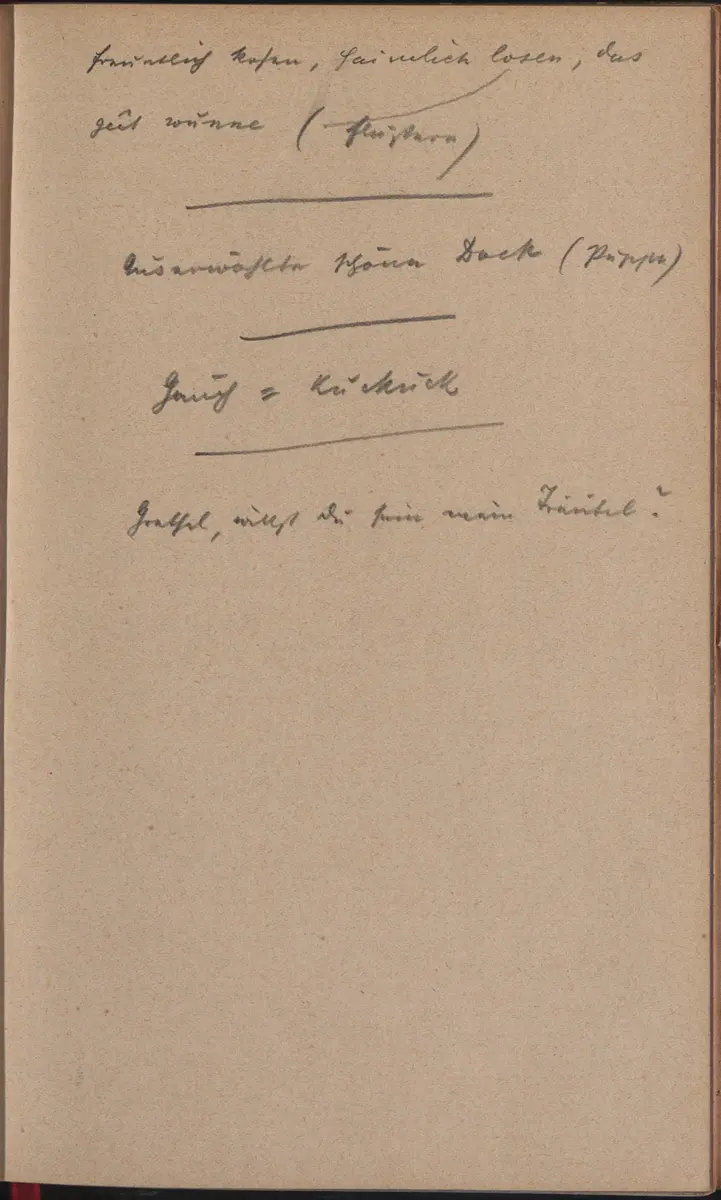 Aufzeichnung