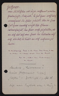 Skizzenbuch I / Österreich I