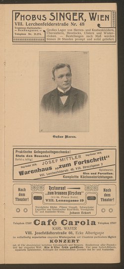 Immer modern, Nouveau Jeu, Das Mädchen von Rouen (Im Lustspieltheater), Schöne Seelen (Im Lustspieltheater)