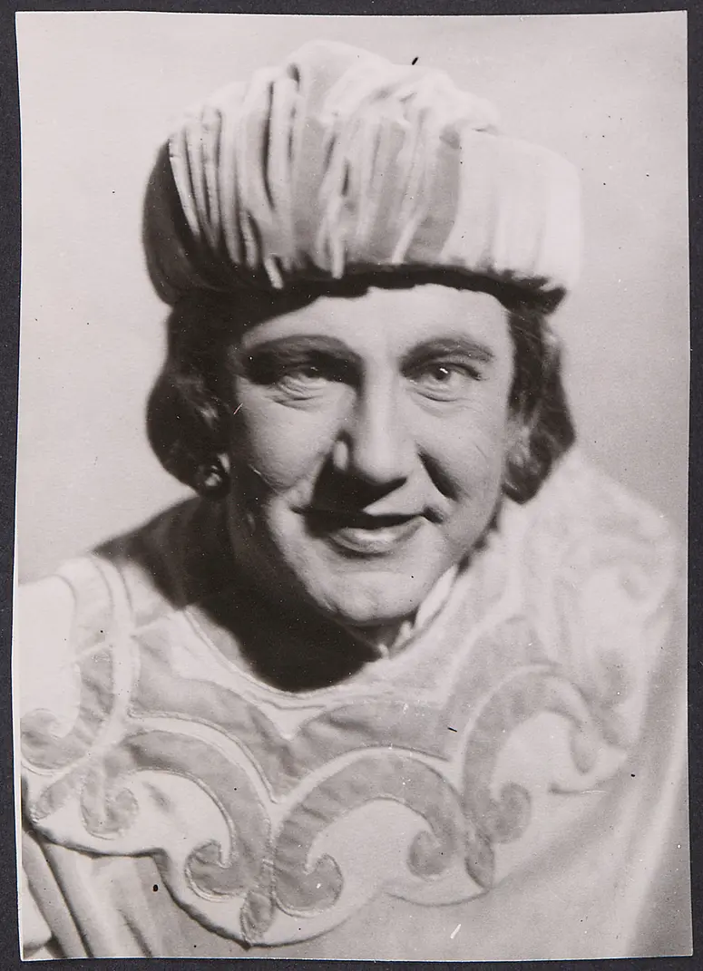 Alfred Grüninger, Verweis auf Stücktitel: Falstaff