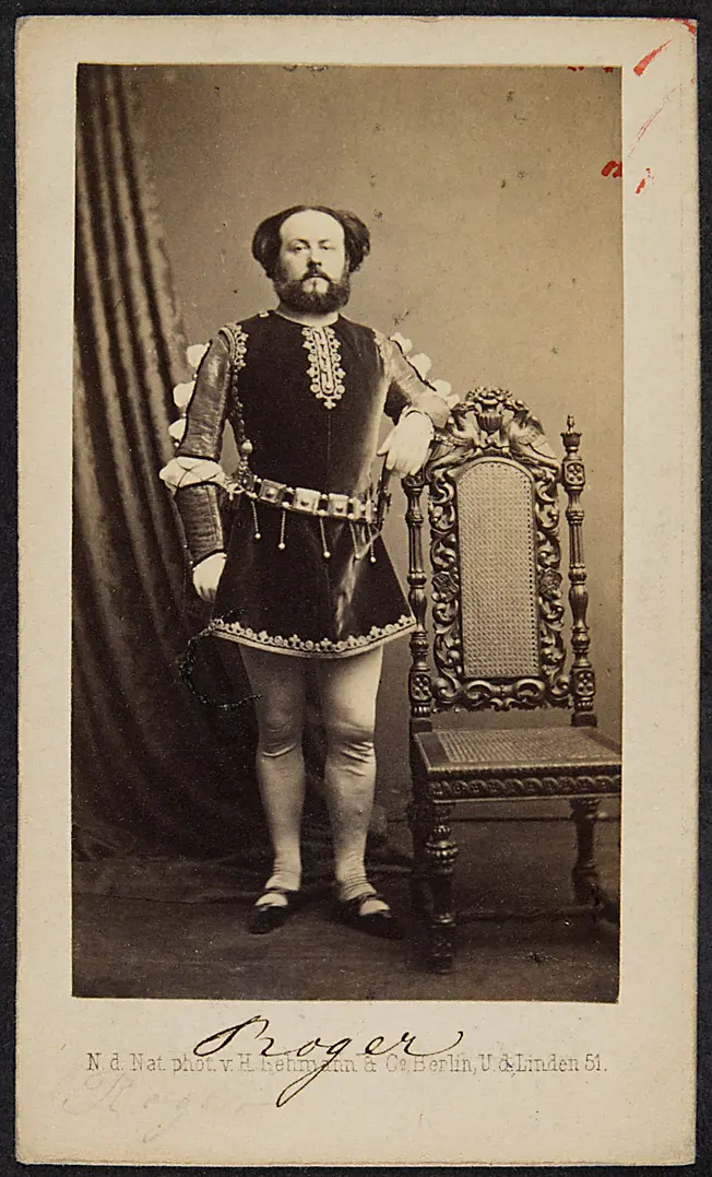 Gustave Hippolyte Roger, Verweis auf Stücktitel: Die Hugenotten