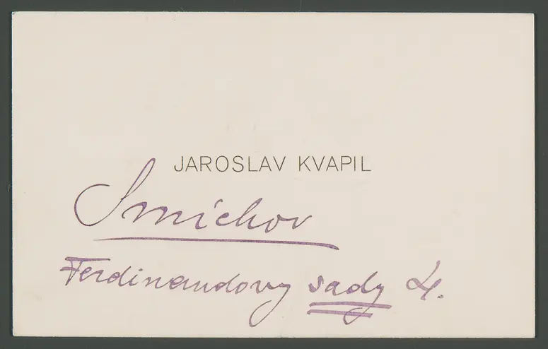 Visitenkarte