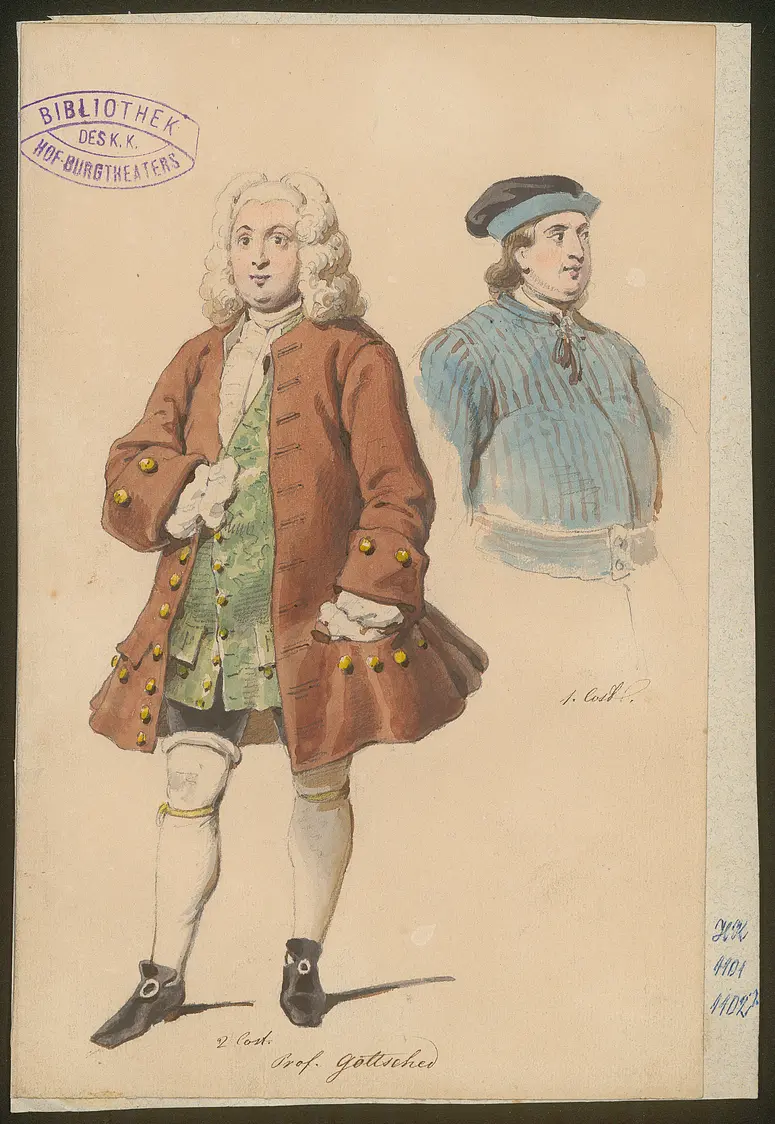 Karoline Neuber, Titel der Serie: Figurinen des k.k. Hof-Burgtheaters