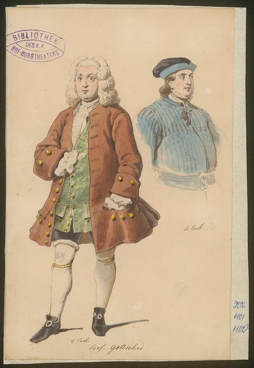 Karoline Neuber, Titel der Serie: Figurinen des k.k. Hof-Burgtheaters