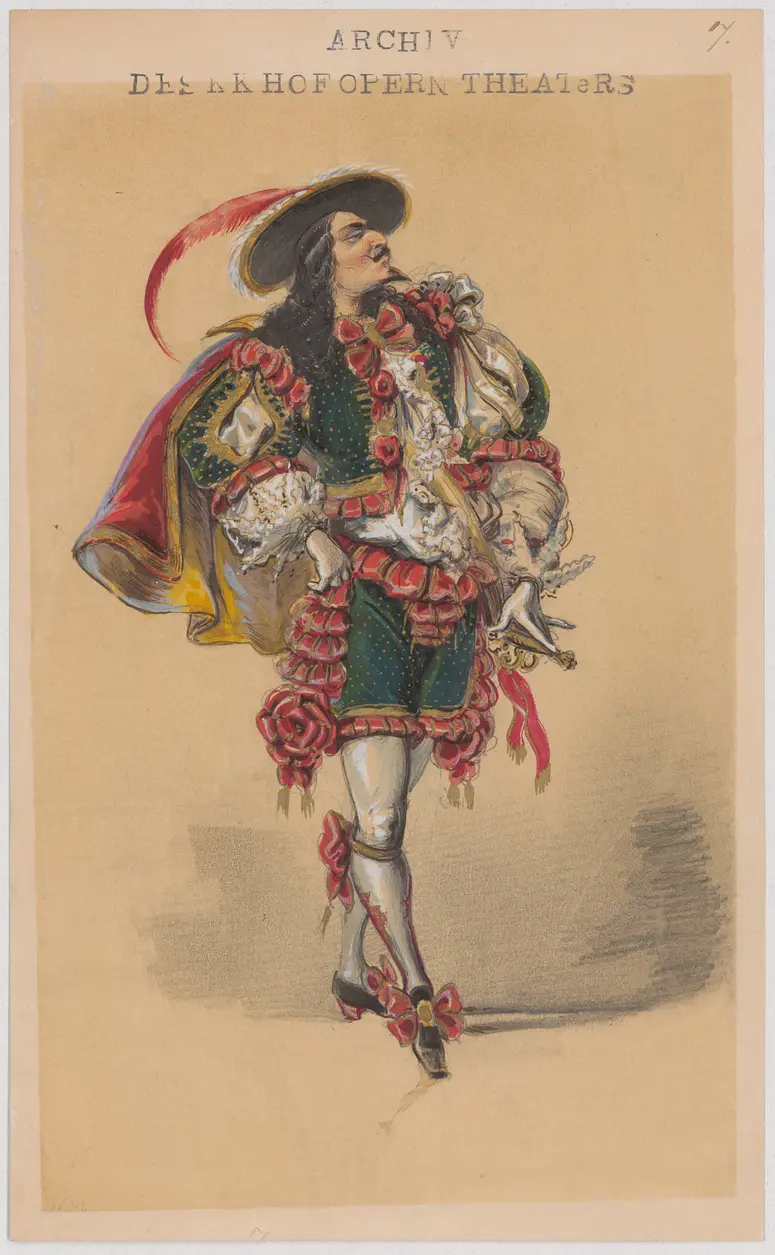 La Cenerentola, ossia La bontà in trionfo, Suchtitel: La Cenerentola, ossia La bonta in trionfo, Alternativtitel: Aschenbrödel, oder Der Triumph des Guten, Alternativtitel: Angelina, Titel der Serie: Figurinen des k.k. Hofoperntheaters