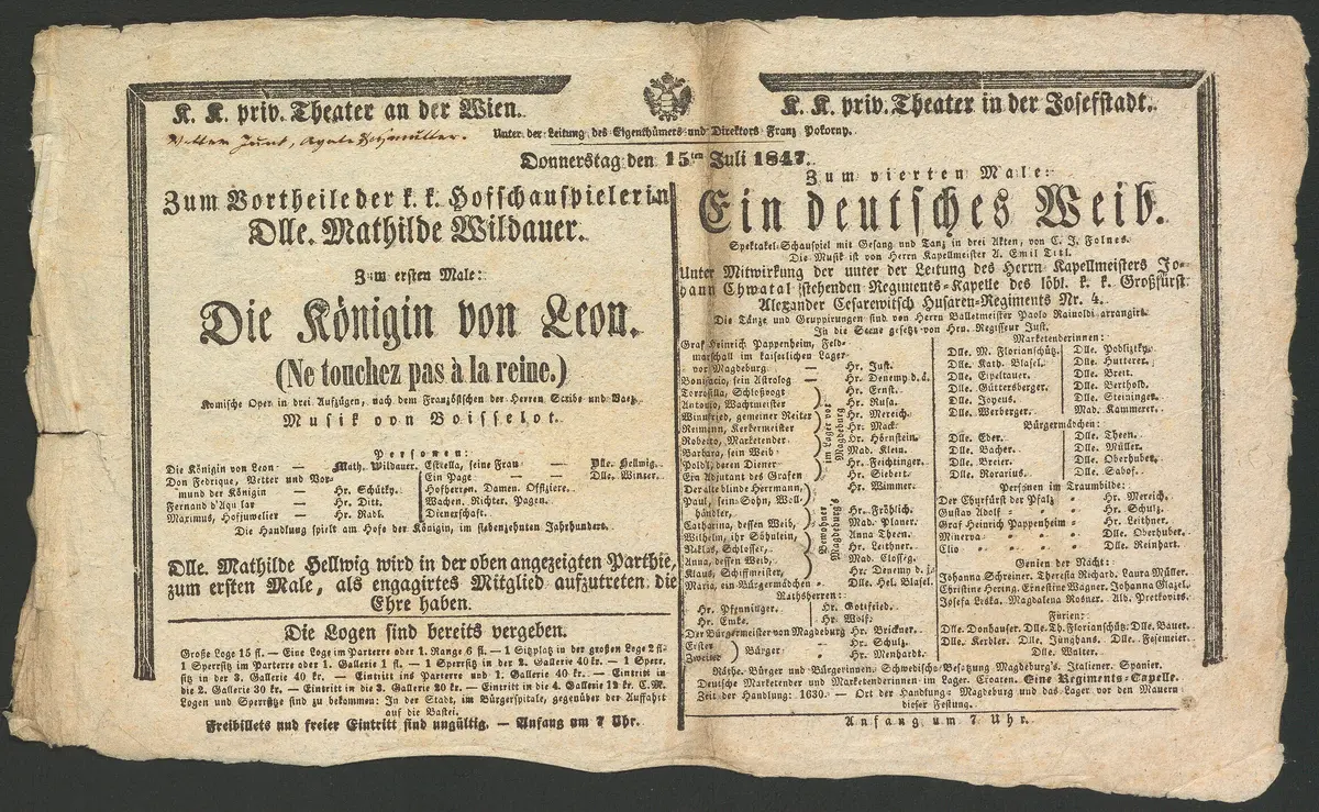Die Königin von Leon, Ne touchez pas à la reine, Ein deutsches Weib