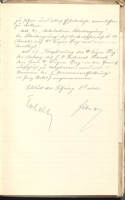 Protokolle der Ausschusssitzungen des Vereines des Deutschen Volkstheaters in Wien