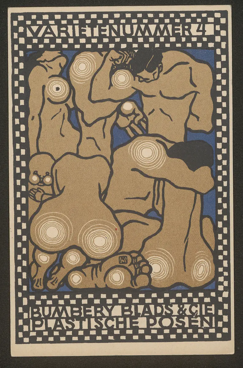 Varietenummer 4, Weiterer Titel: Bumbery Blads & Cie Plastische Posen