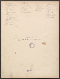 Der fliegende Holländer, Titel der Serie: Figurinen des k.k. Hofoperntheaters