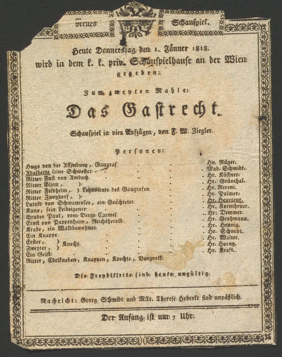 Das Gastrecht