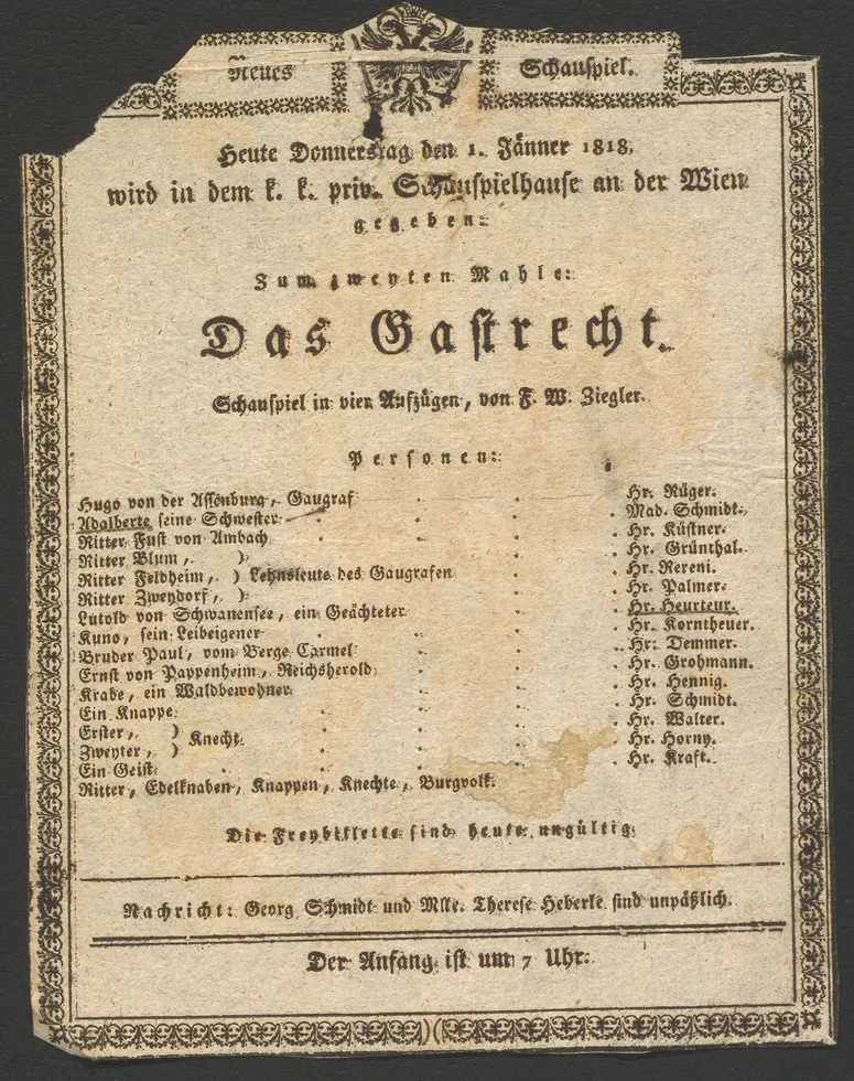 Das Gastrecht