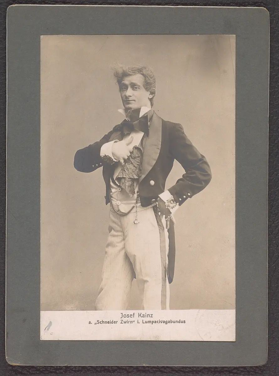 Josef Kainz, Verweis auf Stücktitel: Der böse Geist Lumpazivagabundus