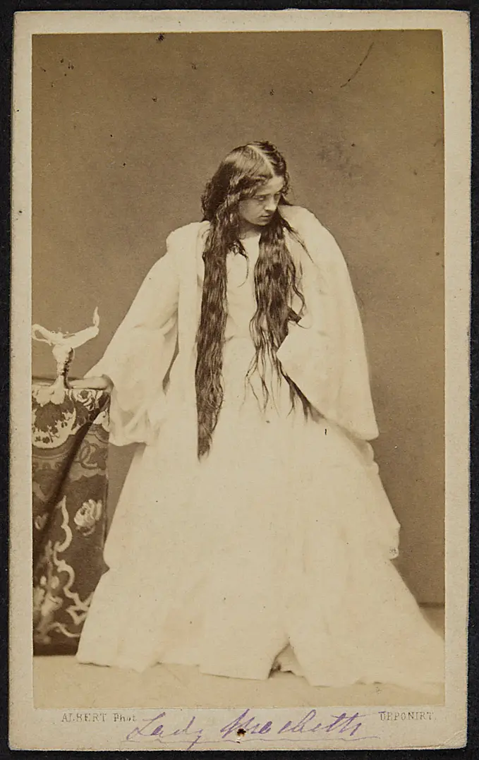 Fanny Janauschek, Verweis auf Stücktitel: Macbeth